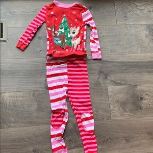 Ruldolph Christmas jammies